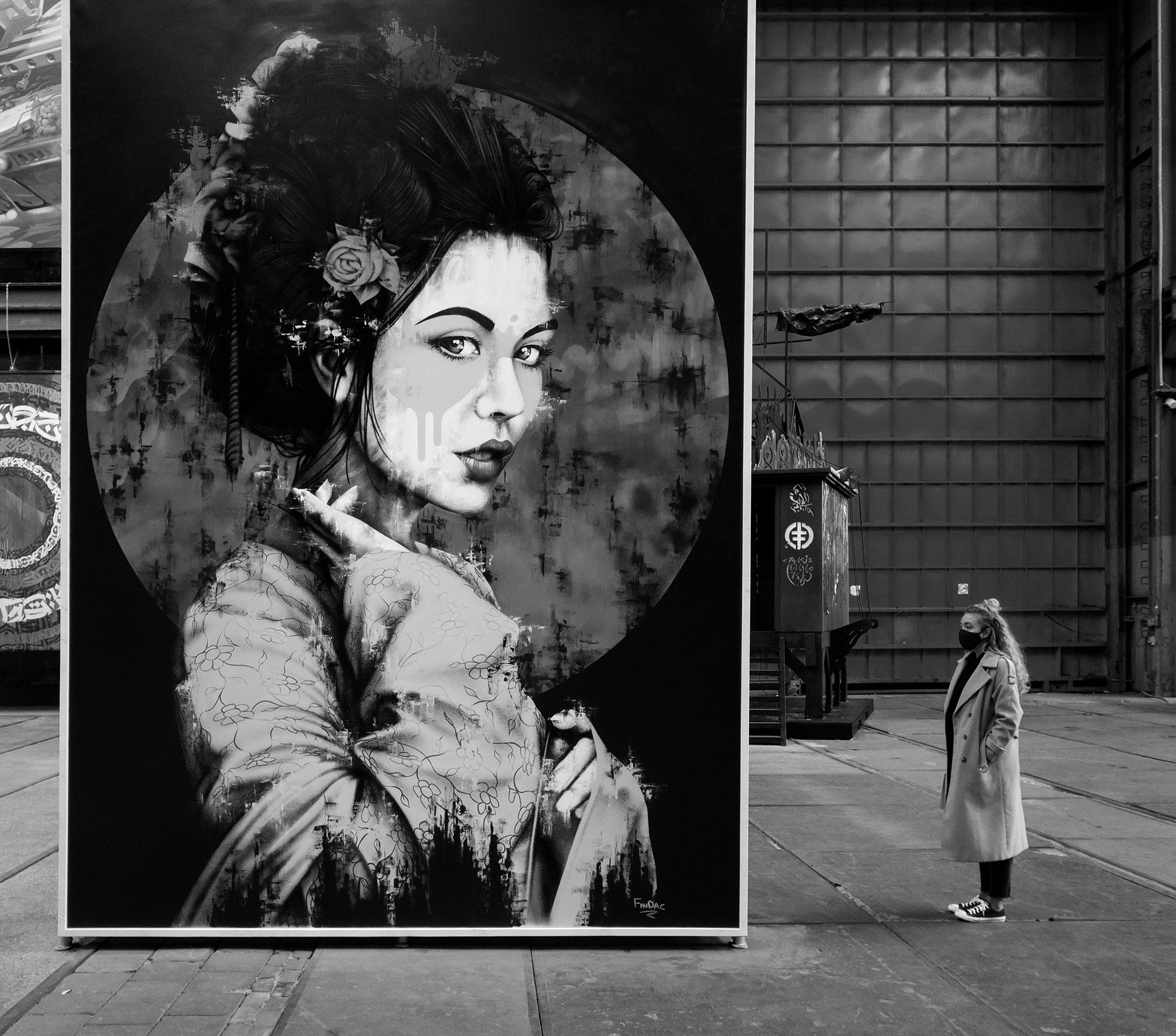 Photo Portfolio, Maurice van der Linden, StreetArt, black and white